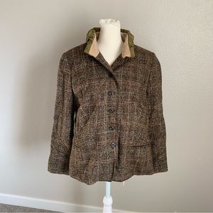 Sonia Bogner wool alpaca jacket size XL